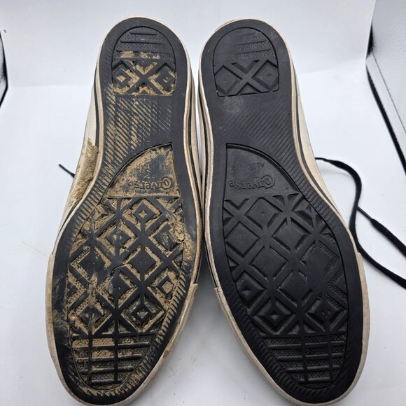 Converse All Star Pro Mens Size 12 Black Leather High Top Skate Shoes 151382C - Picture 8 of 13